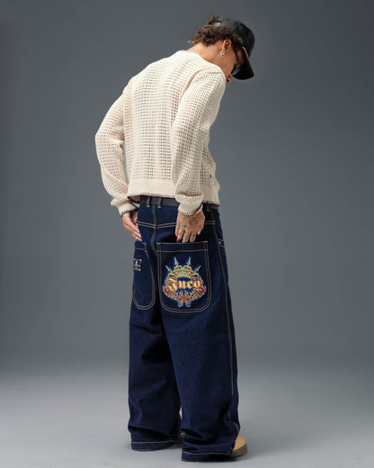 1101 Royal Twin. 26". Dark Indigo.