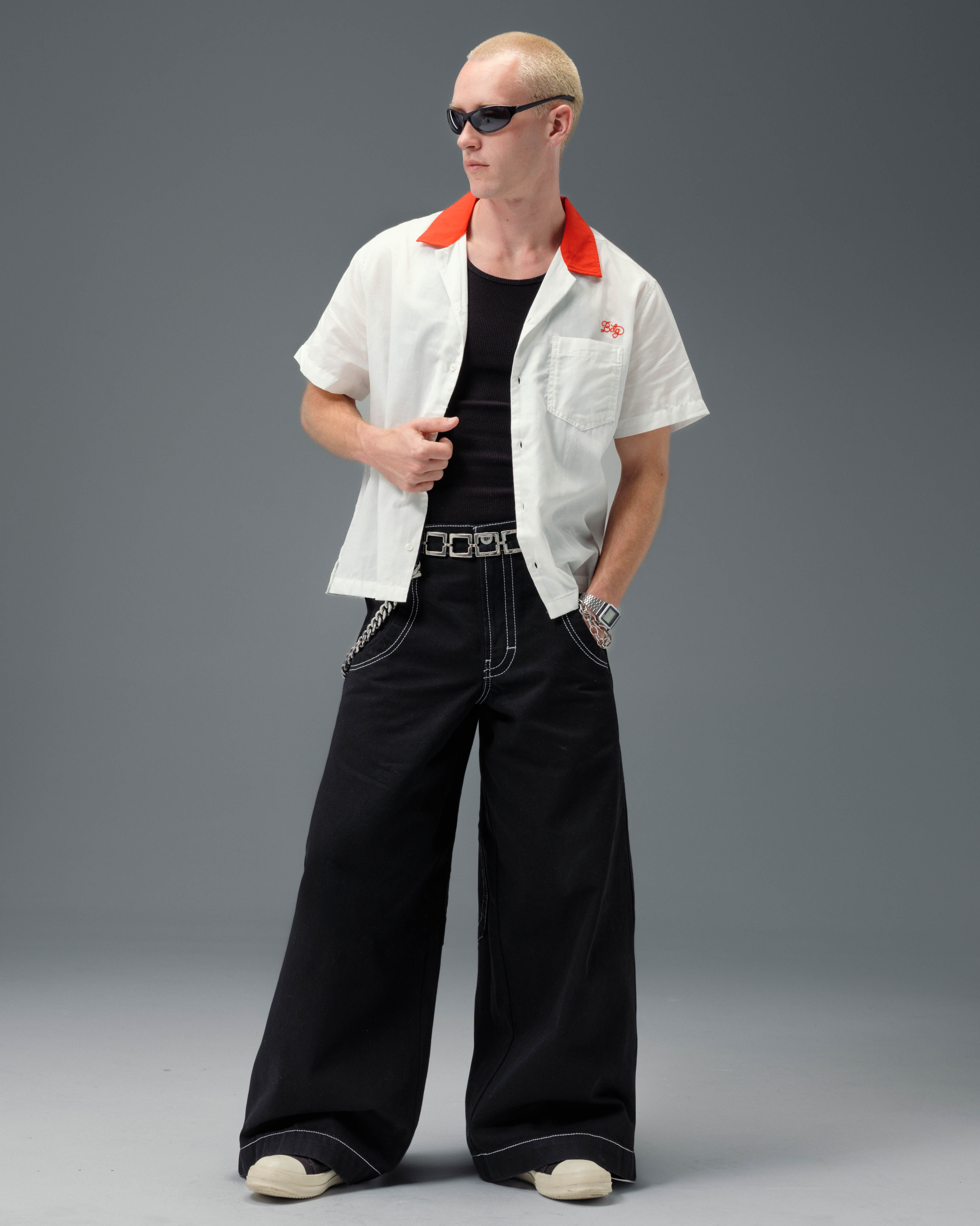 Fat Boy Jeans. 32” Wide Leg. Jet Black. – JNCO Los Angeles