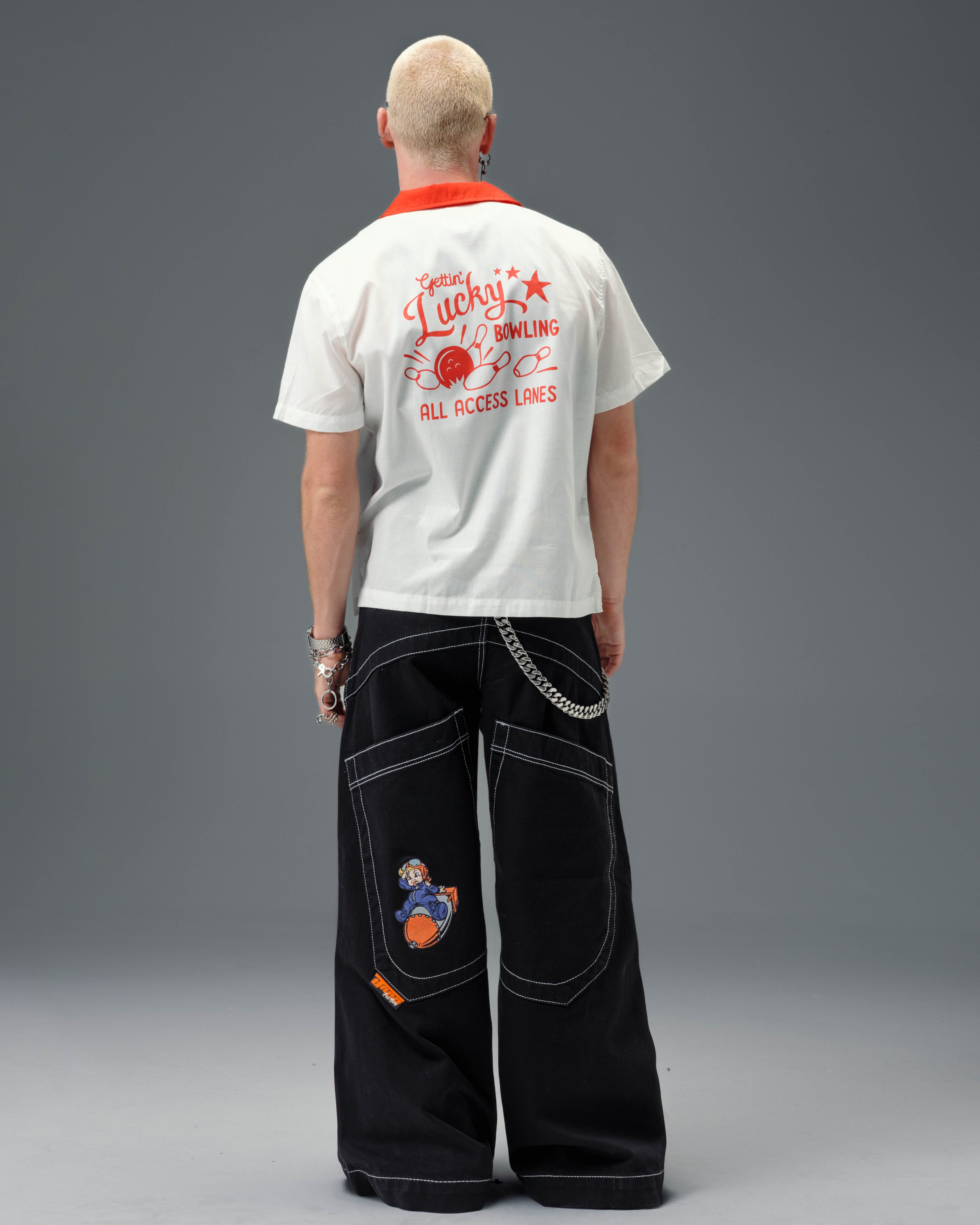 Fat Boy Jeans. 32” Wide Leg. Jet Black. – JNCO Los Angeles