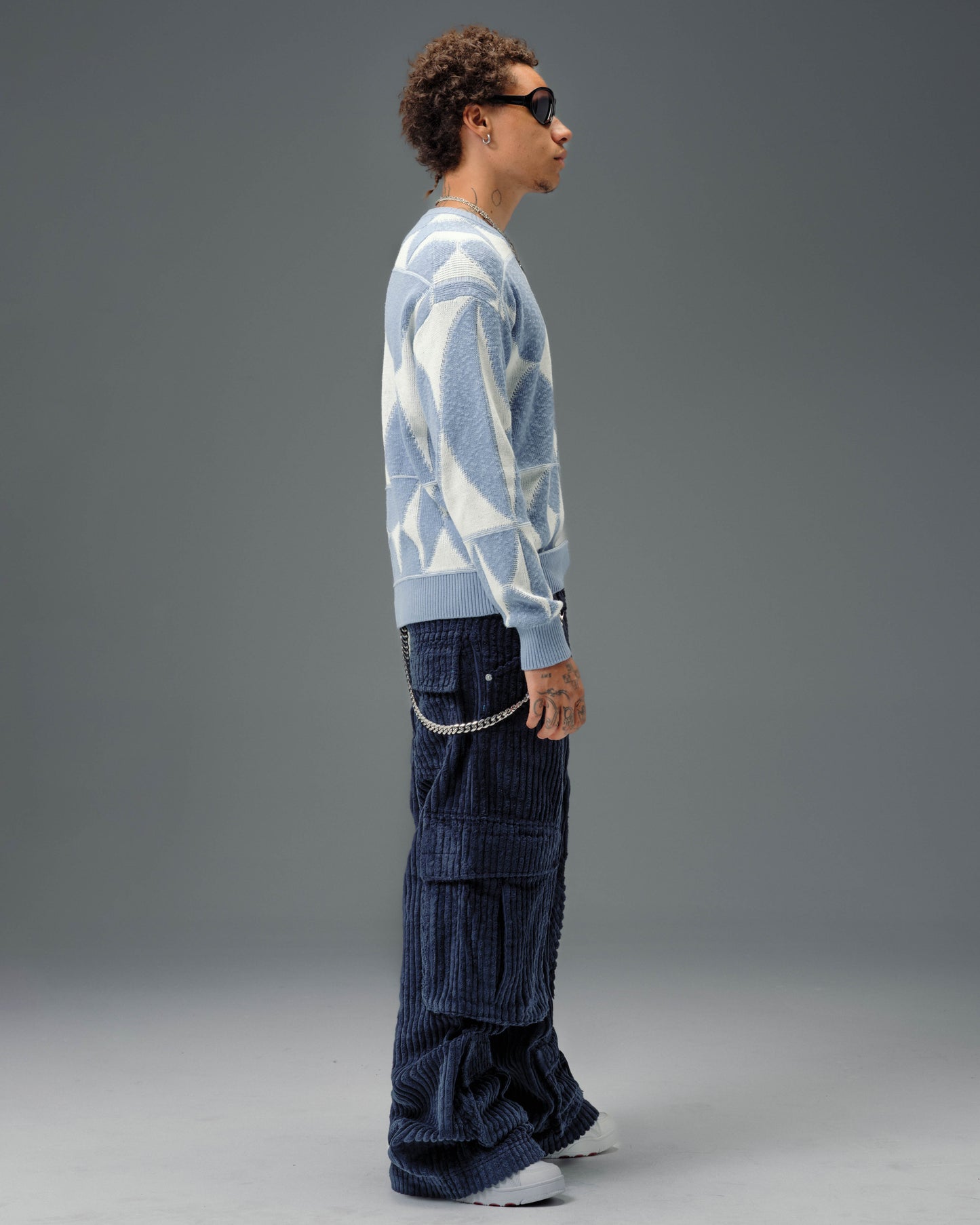 Legacy. 24". 2 Wale Corduroy. Navy.