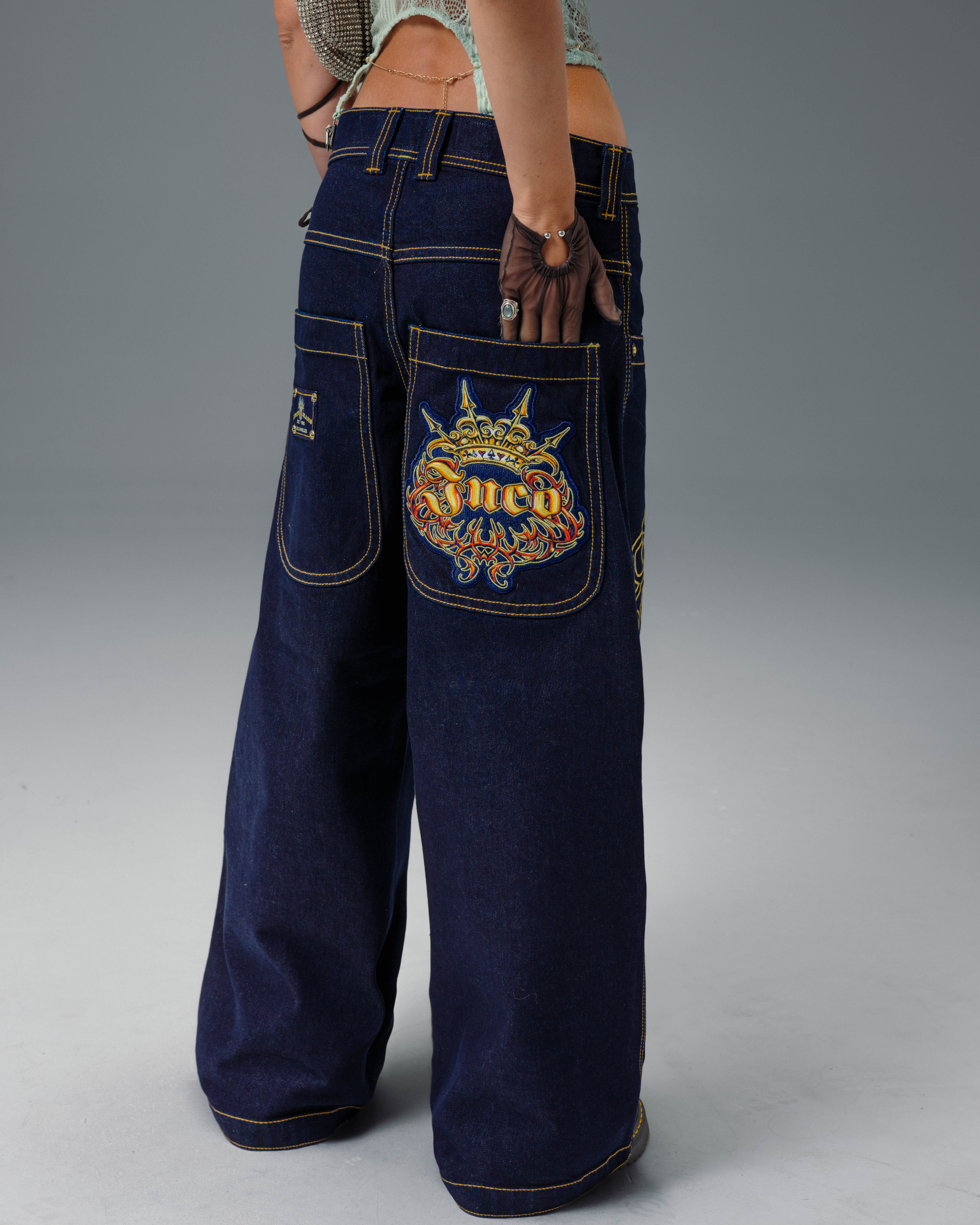 W1101 Royal Twin. 26". Dark Indigo.