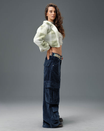 W Legacy. 24". 2 Wale Corduroy. Navy.