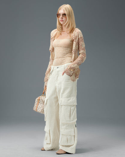 W Legacy. 24". 2 Wale Corduroy. Tofu.