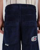 101 Twin Cannon. 26". 4 Wale Corduroy. Navy.