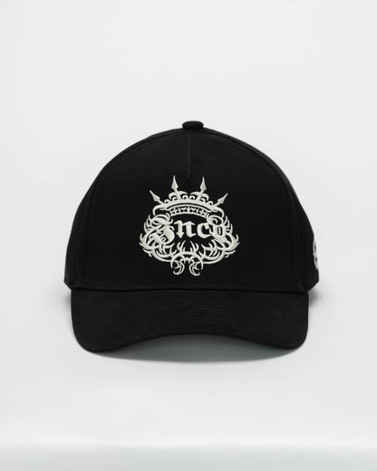 Tribal Baseball Cap. Black.