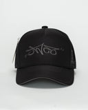 Graffiti Logo Hat. Magnet.