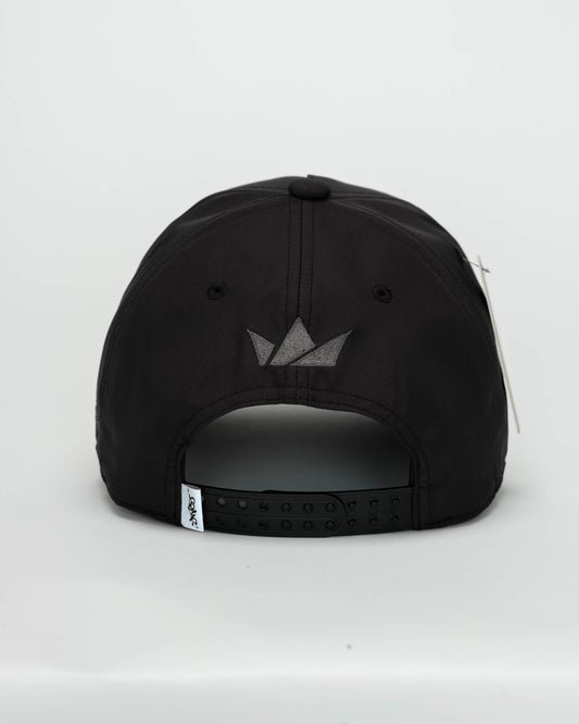 Graffiti Logo Hat. Cyan.