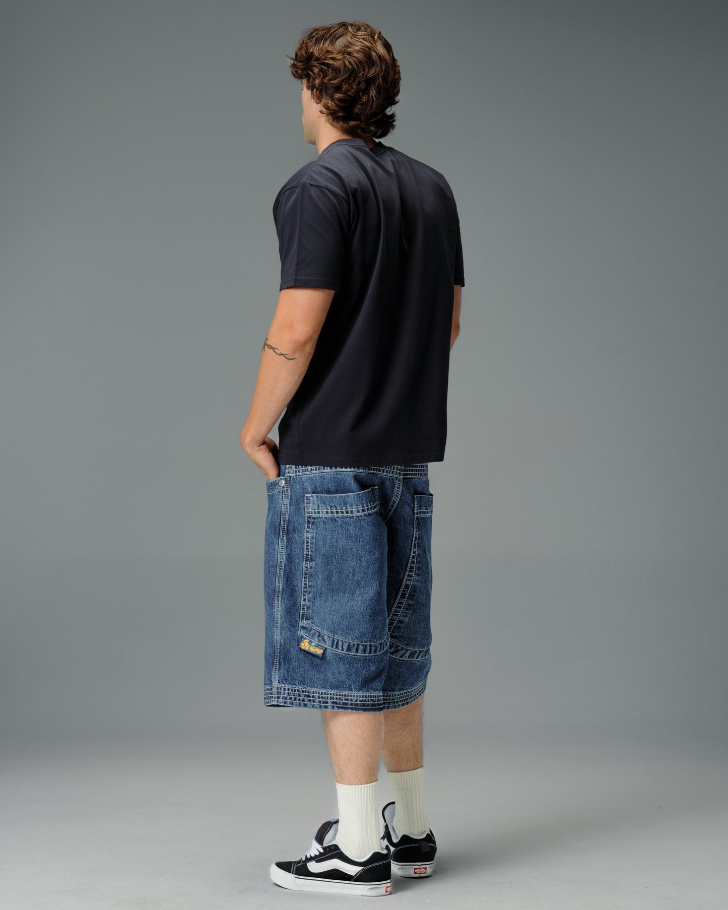Jester Shorts. 15" Inseam. Dark Stone.