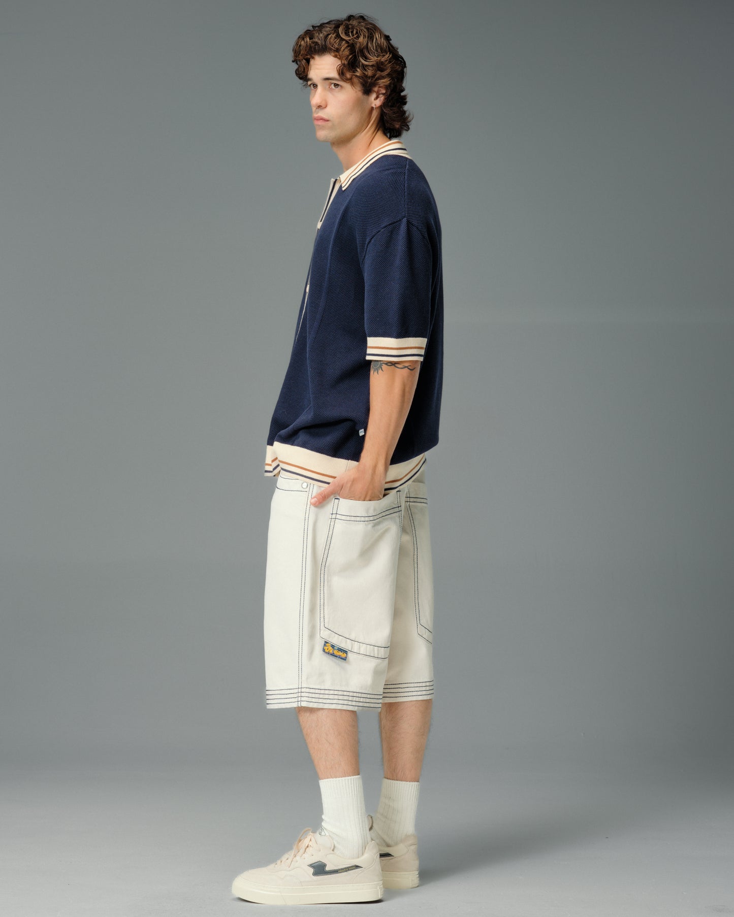 Jester Shorts. 15" Inseam. Natural.