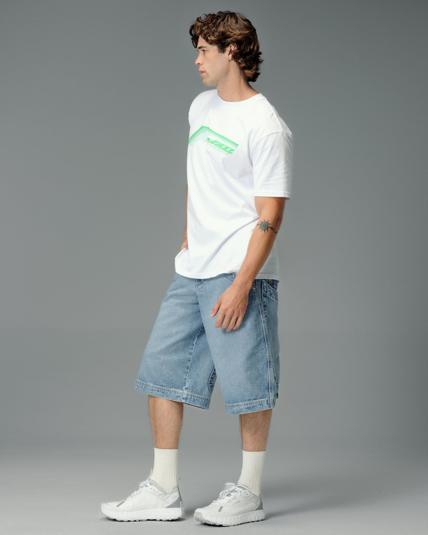 Sequencer Shorts. 15" Inseam. Vintage Stone.