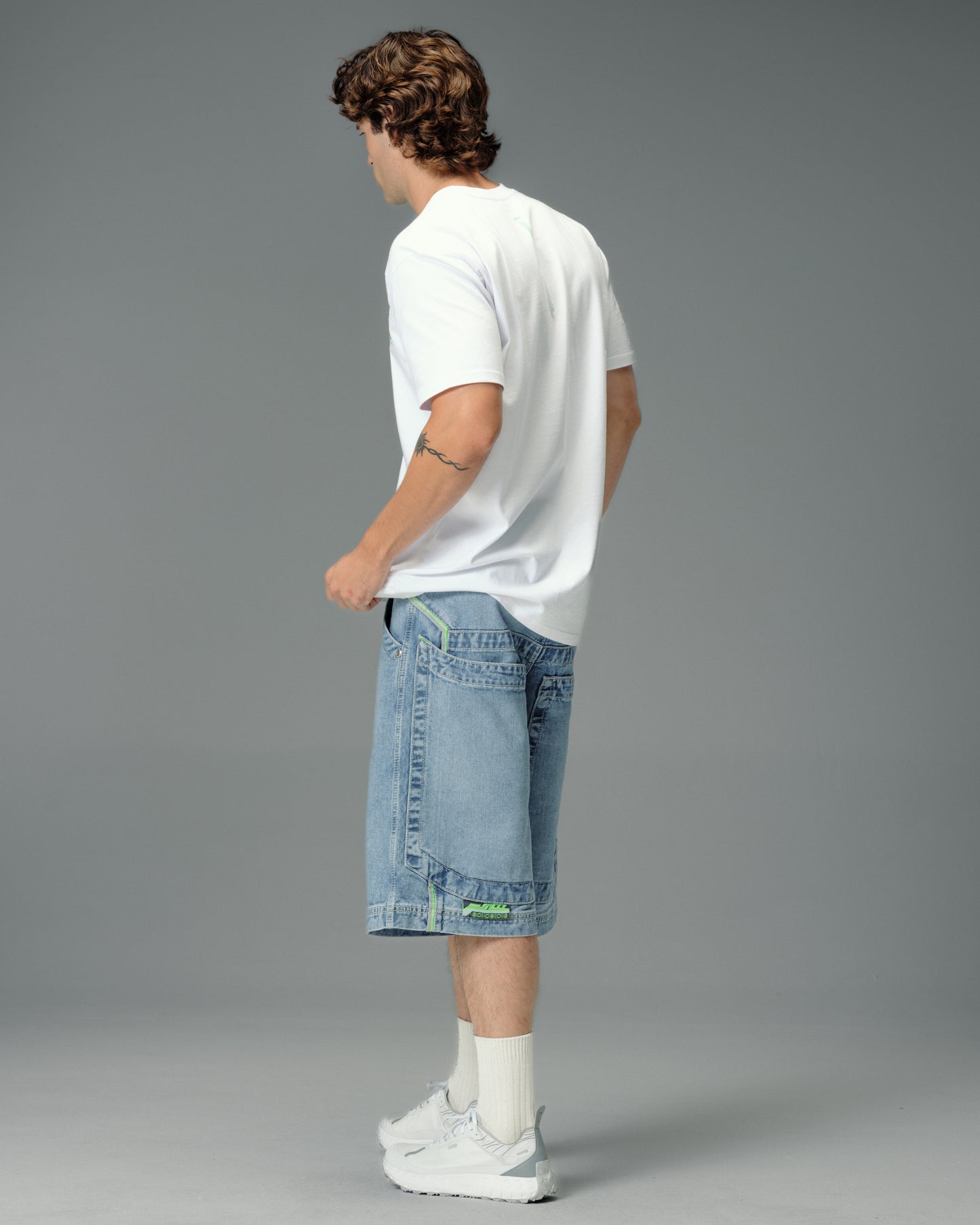 Sequencer Shorts. 15" Inseam. Vintage Stone.