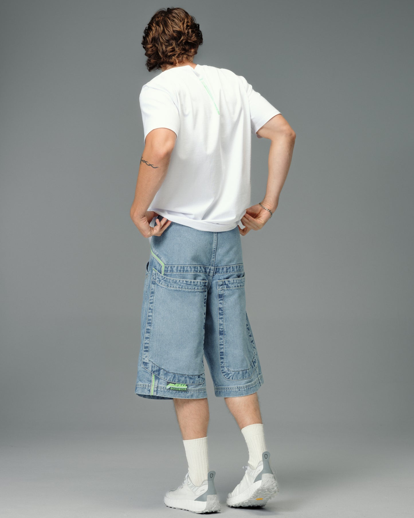 Sequencer Shorts. 15" Inseam. Vintage Stone.