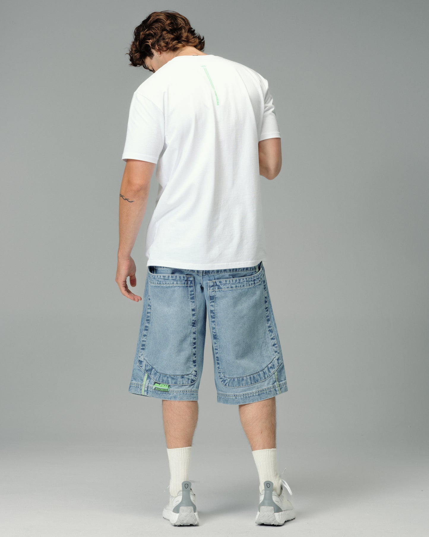 Sequencer Shorts. 15" Inseam. Vintage Stone.