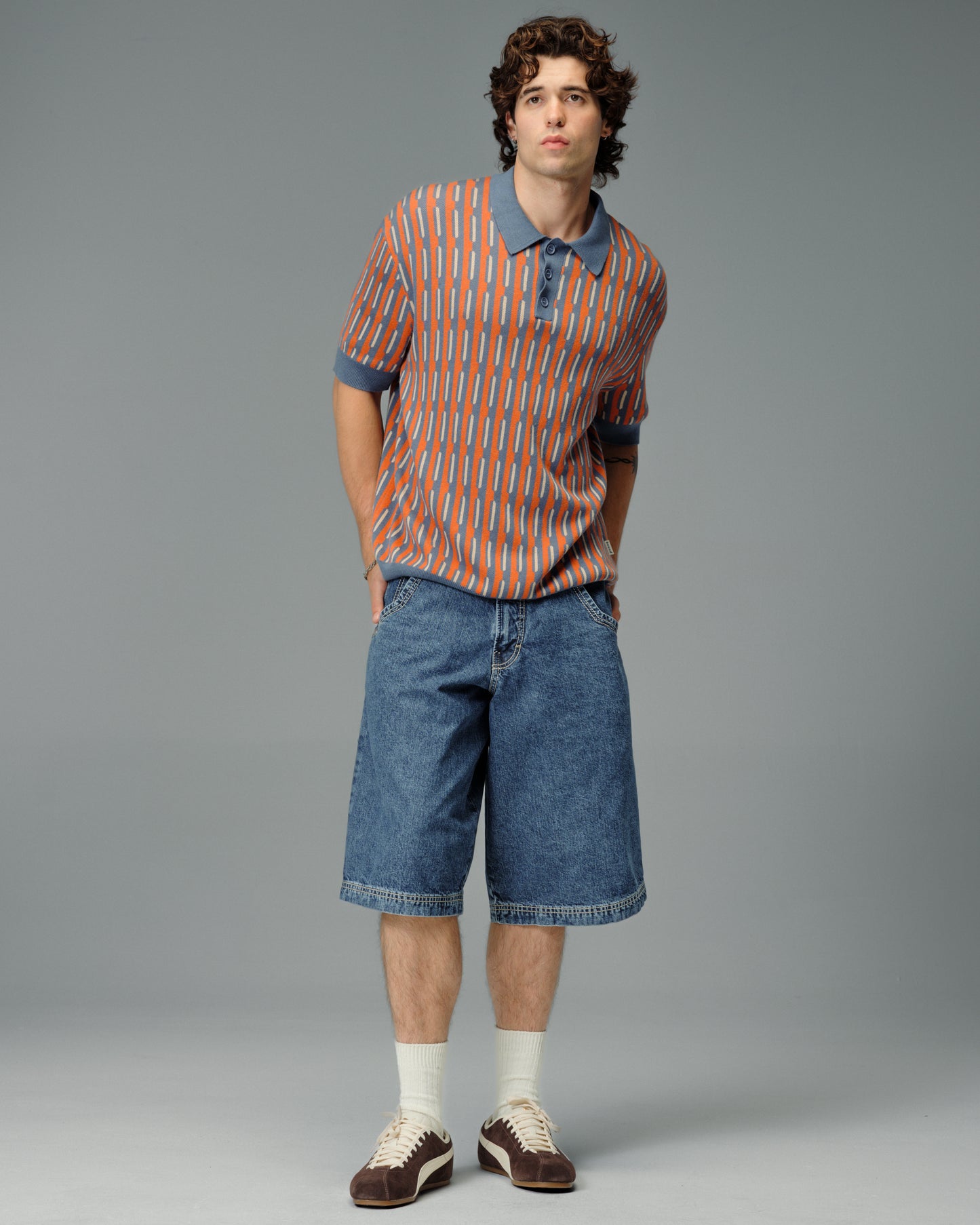 Wizard Shorts. 15" Inseam. Dark Stone.