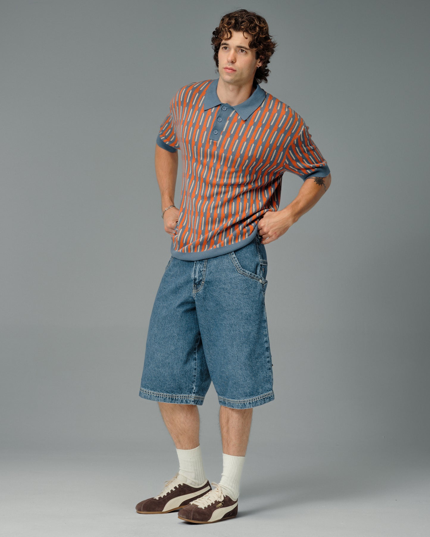 Wizard Shorts. 15" Inseam. Dark Stone.