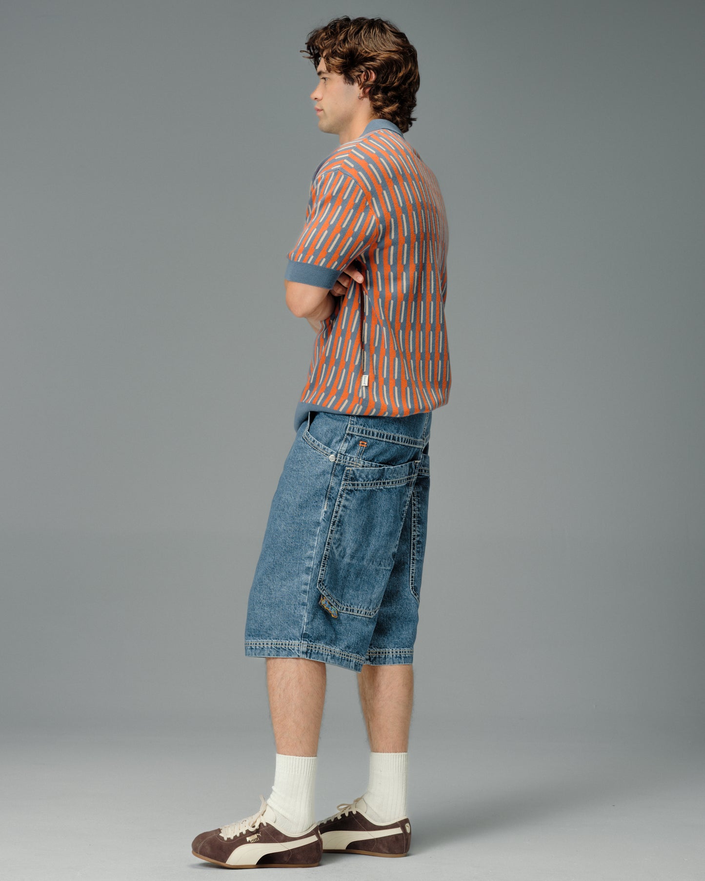 Wizard Shorts. 15" Inseam. Dark Stone.
