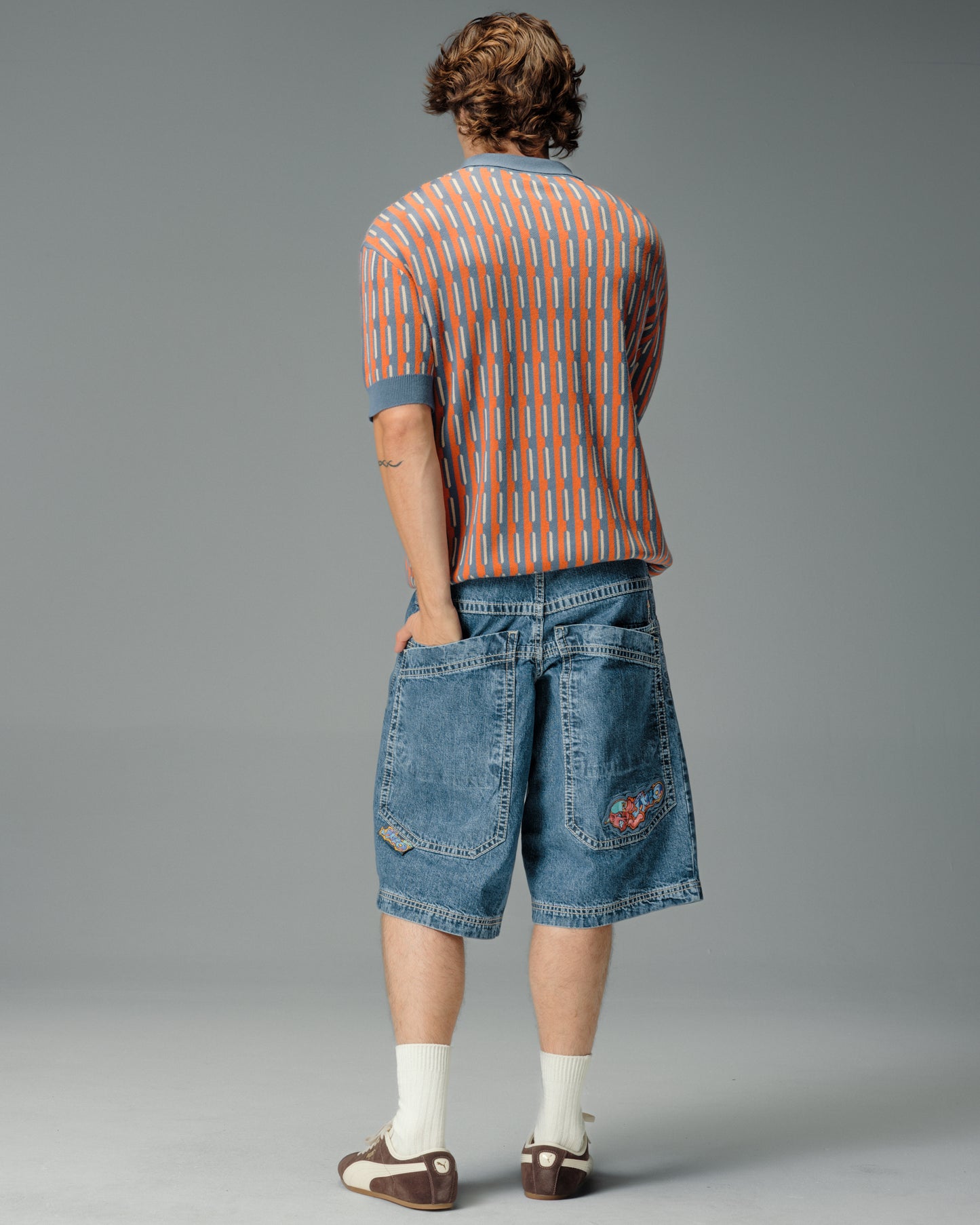 Wizard Shorts. 15" Inseam. Dark Stone.