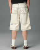 King Shorts. 14". Natural.