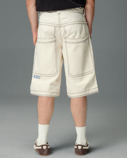 King Shorts. 14". Natural.