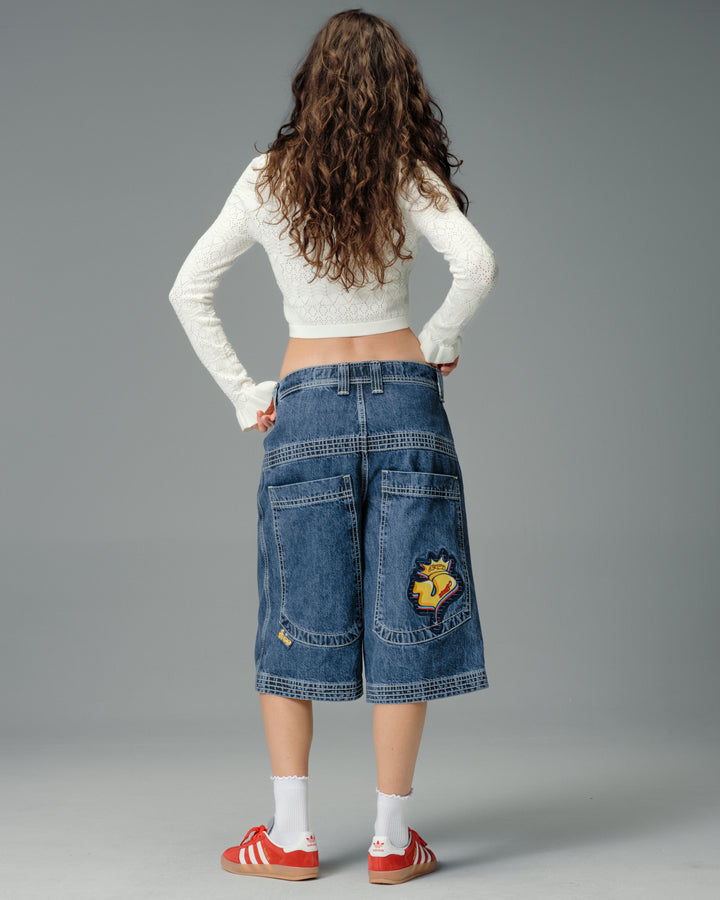 W Jester Shorts. 15" Inseam. Dark Stone.