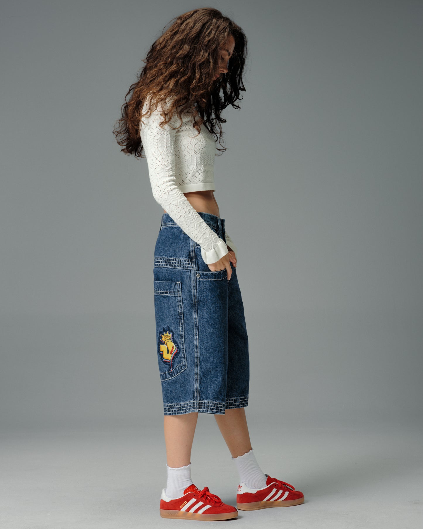 W Jester Shorts. 15" Inseam. Dark Stone.