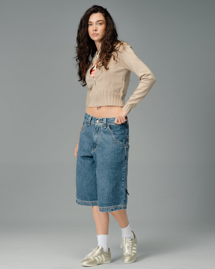 W Wizard Shorts. 15" Inseam. Dark Stone.