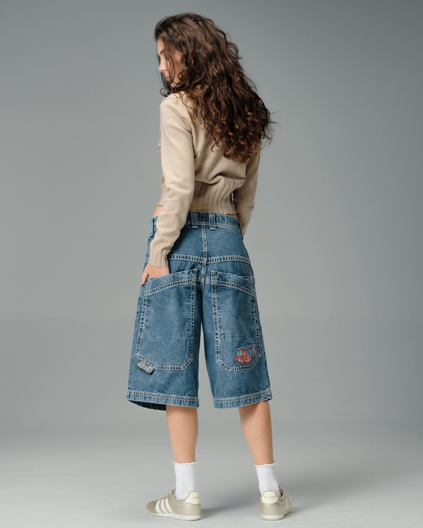 W Wizard Shorts. 15" Inseam. Dark Stone.