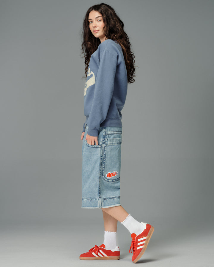 W Destroyer Shorts. 14" Inseam. Antique.