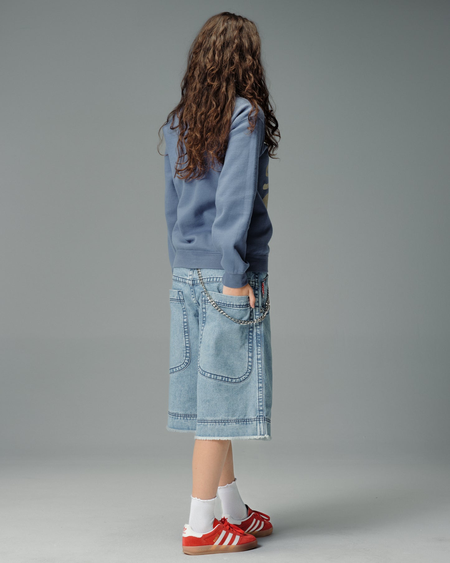 W Destroyer Shorts. 14" Inseam. Antique.