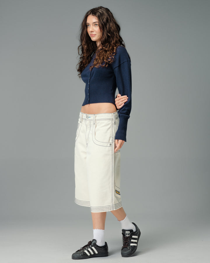 W Jester Shorts. 15" Inseam. Natural.