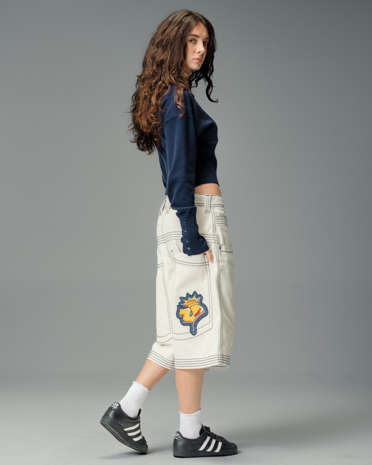 W Jester Shorts. 15" Inseam. Natural.