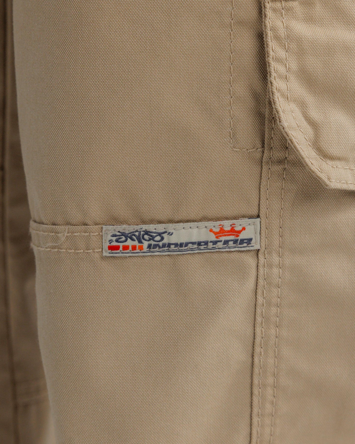 W Indicator Cargo Pants. 22". Khaki.