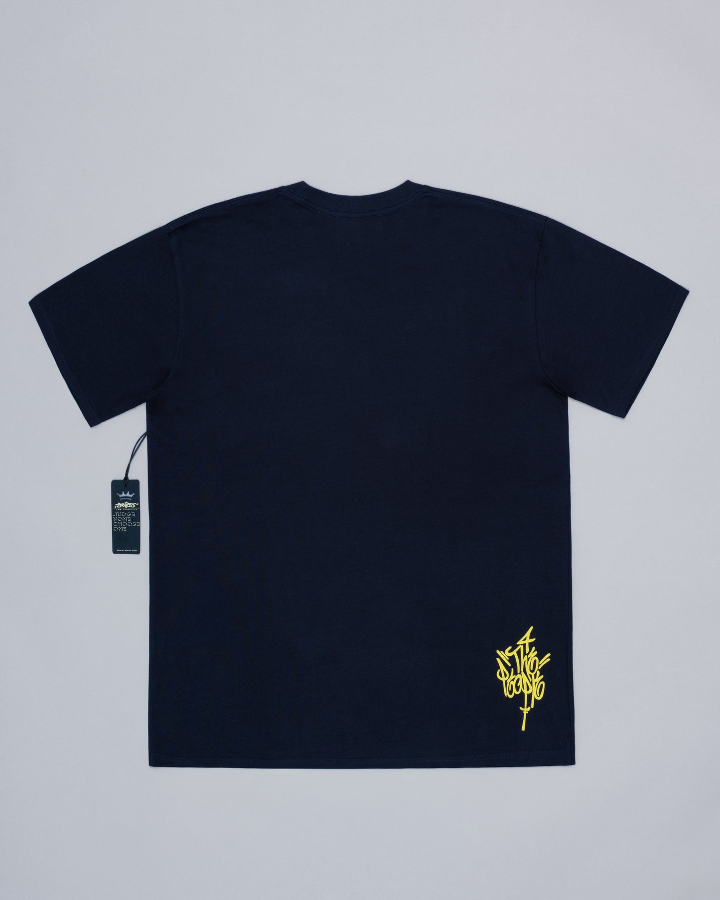 Jester Roots Tee. Navy.