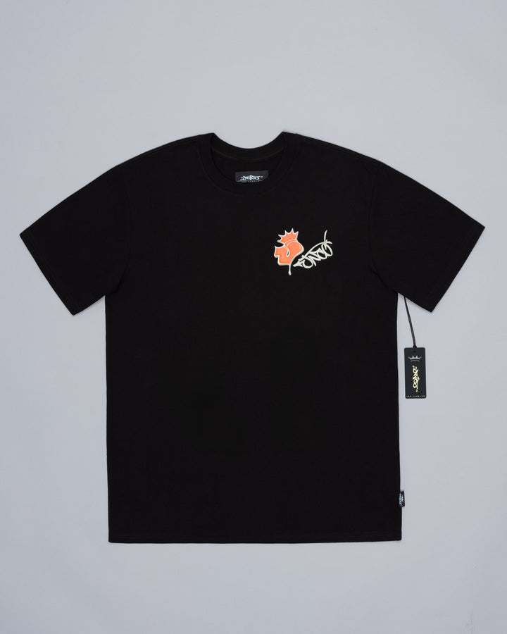"4 The People" Tee. Black.