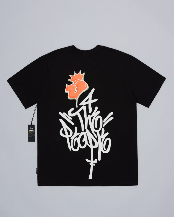 "4 The People" Tee. Black.