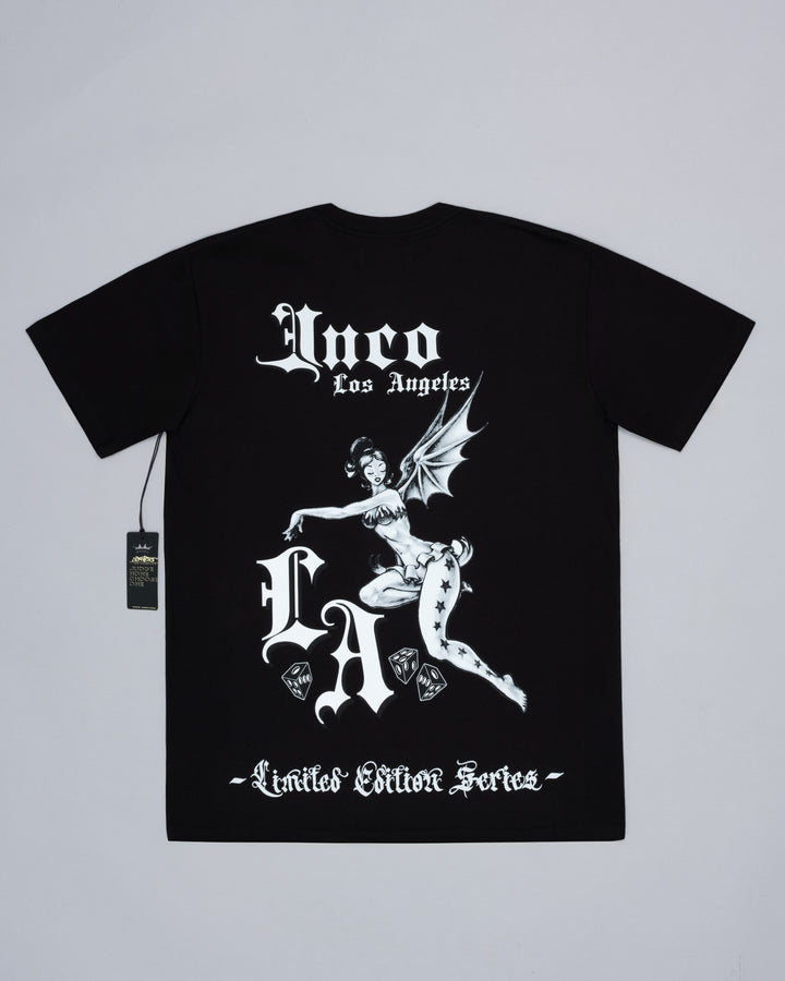 Street Gambler Tee. Black.