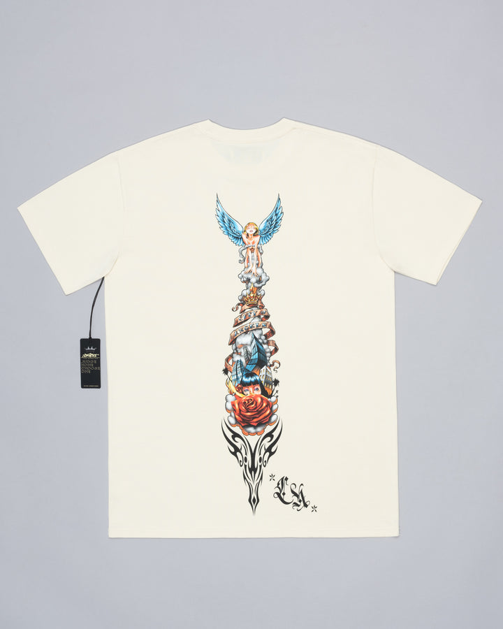City of Angels Tee. Ecru.