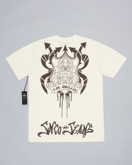 Skater Tee. Ecru.