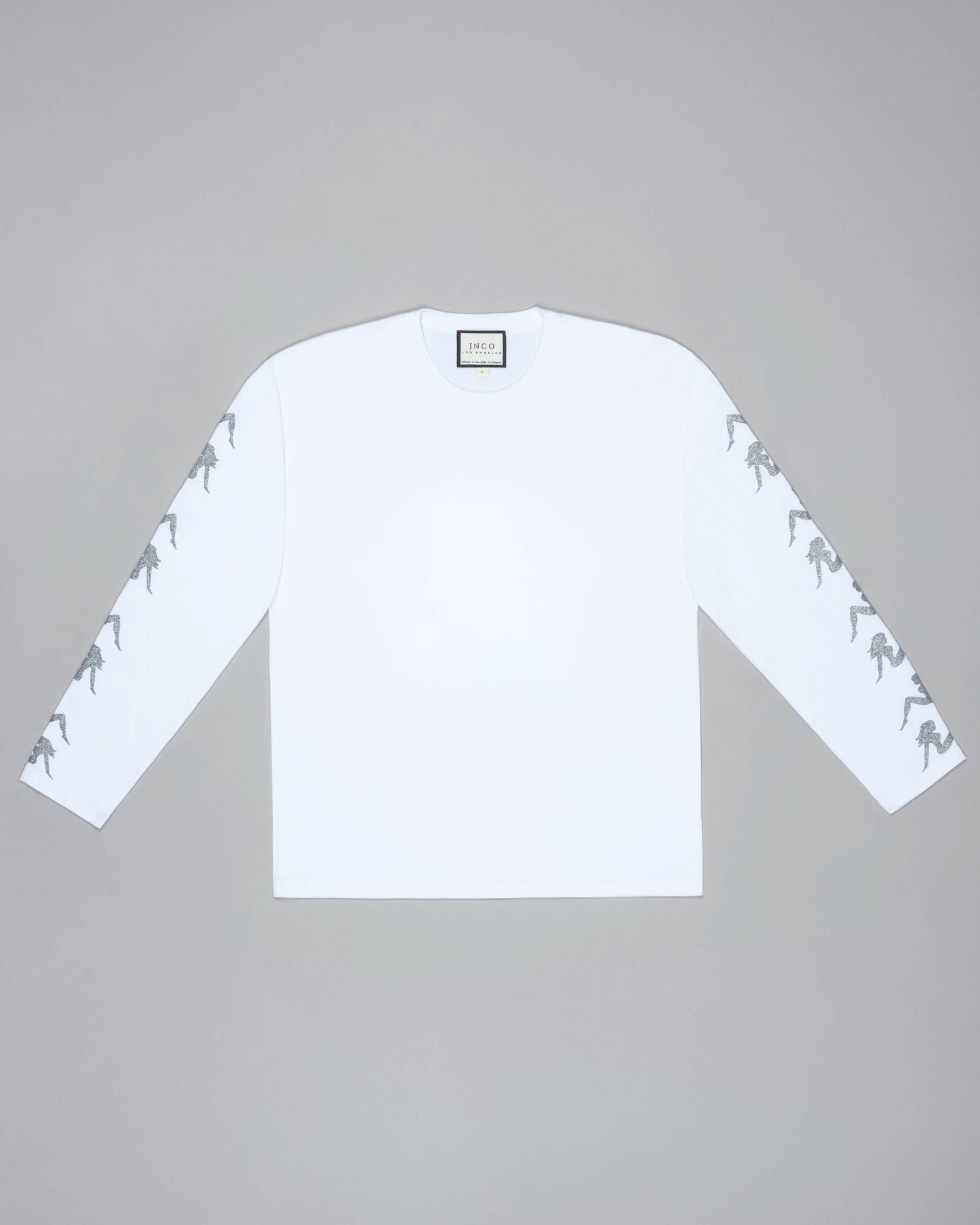 Big Rig Long Sleeve Tee. Optical White.