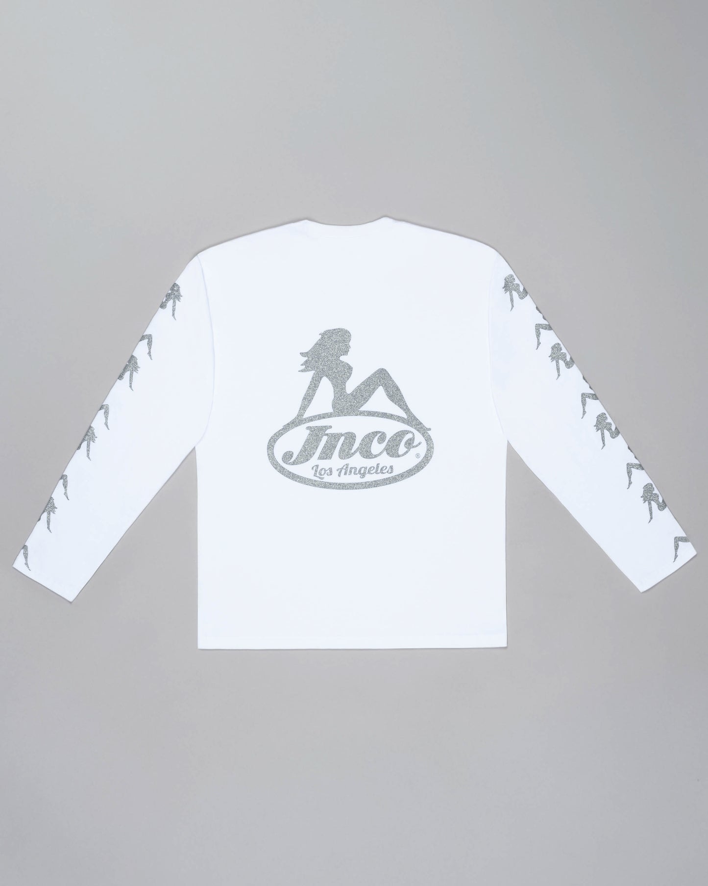Big Rig Long Sleeve Tee. Optical White.