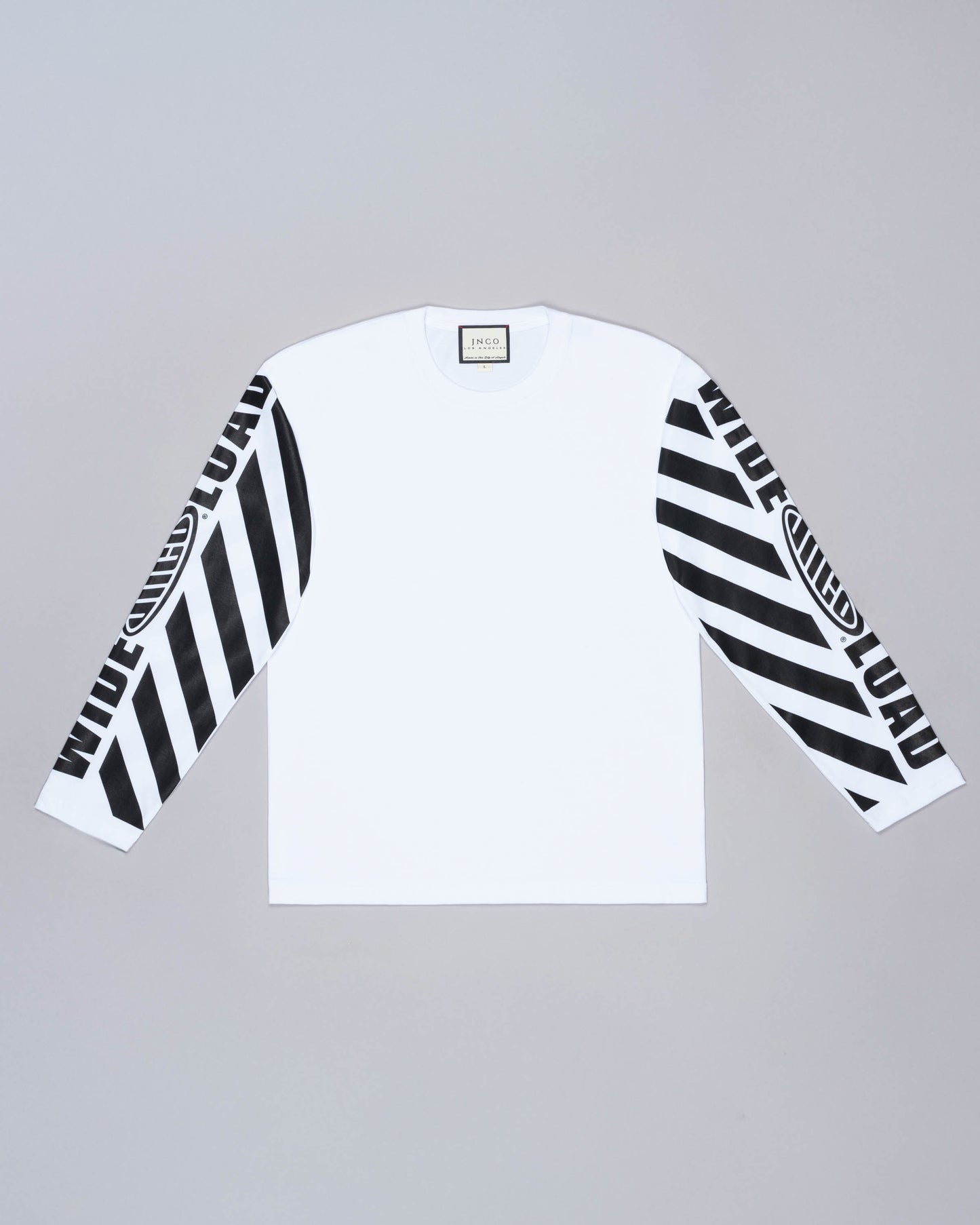 Wide Load Long Sleeve Tee. Optical White.