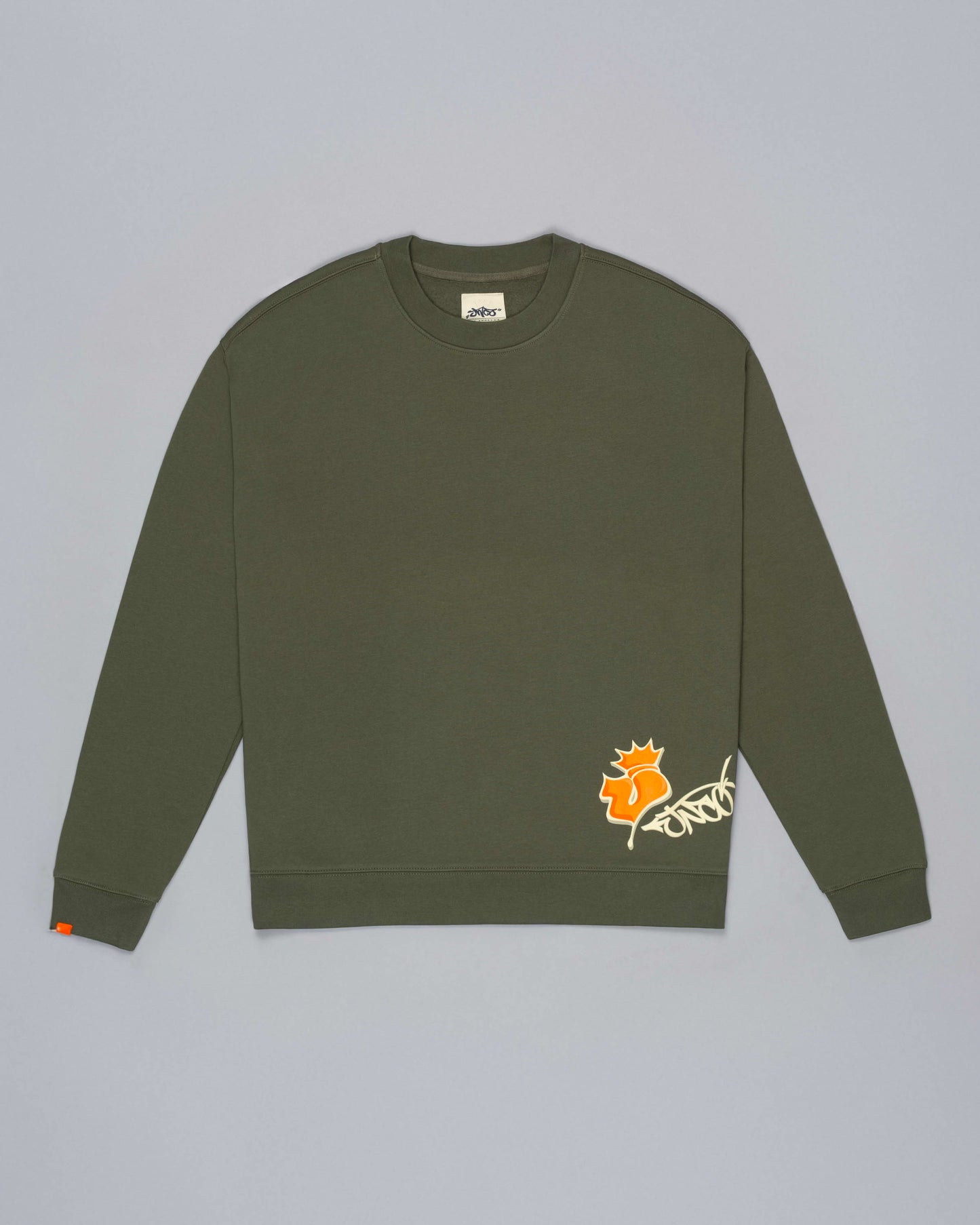 "4 The People" Crewneck. Cypress.