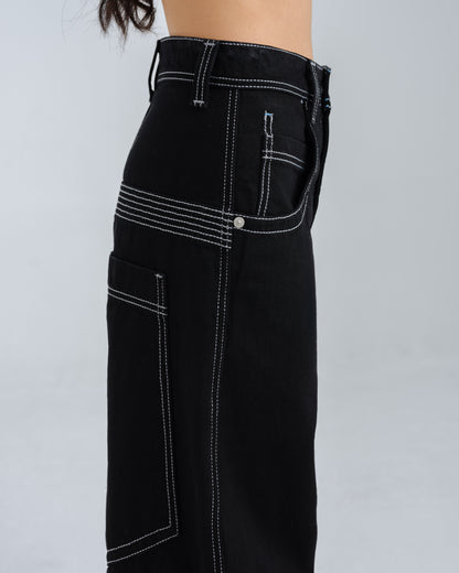 W Battle. 30". Jet Black.