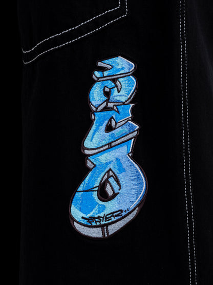 W Battle. 30". Jet Black.