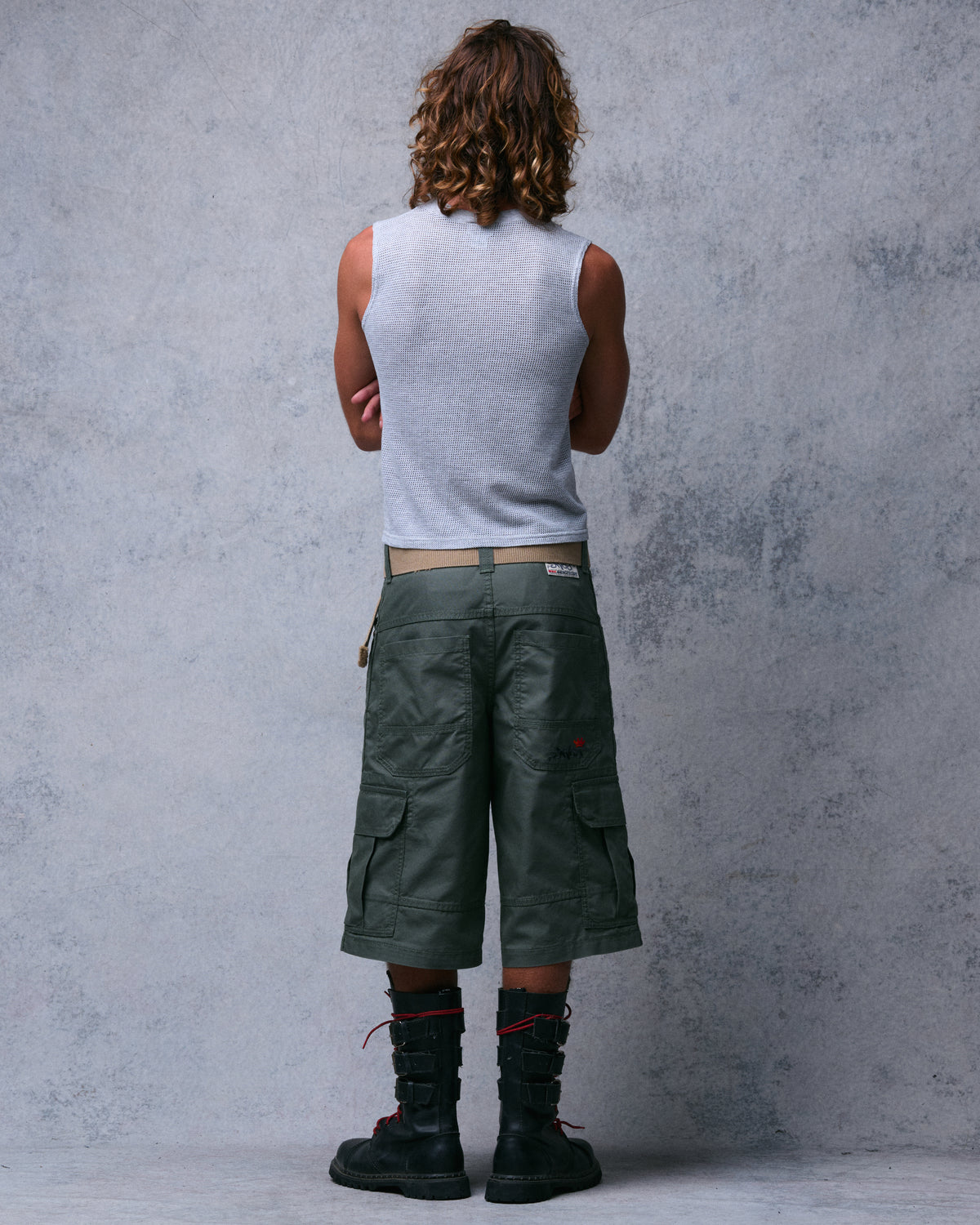 Indicator Cargo Shorts. 14.5” Inseam. Olive.