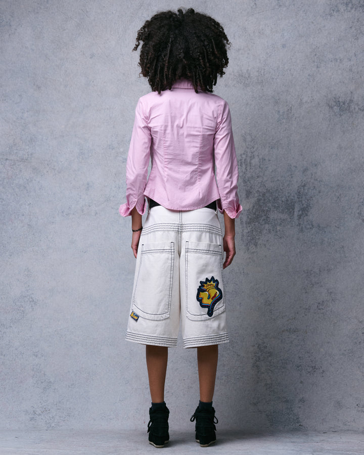 W Jester Shorts. 15" Inseam. Natural.