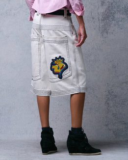 W Jester Shorts. 15" Inseam. Natural.