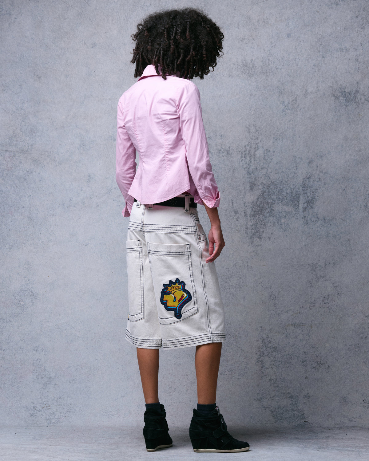 W Jester Shorts. 15" Inseam. Natural.