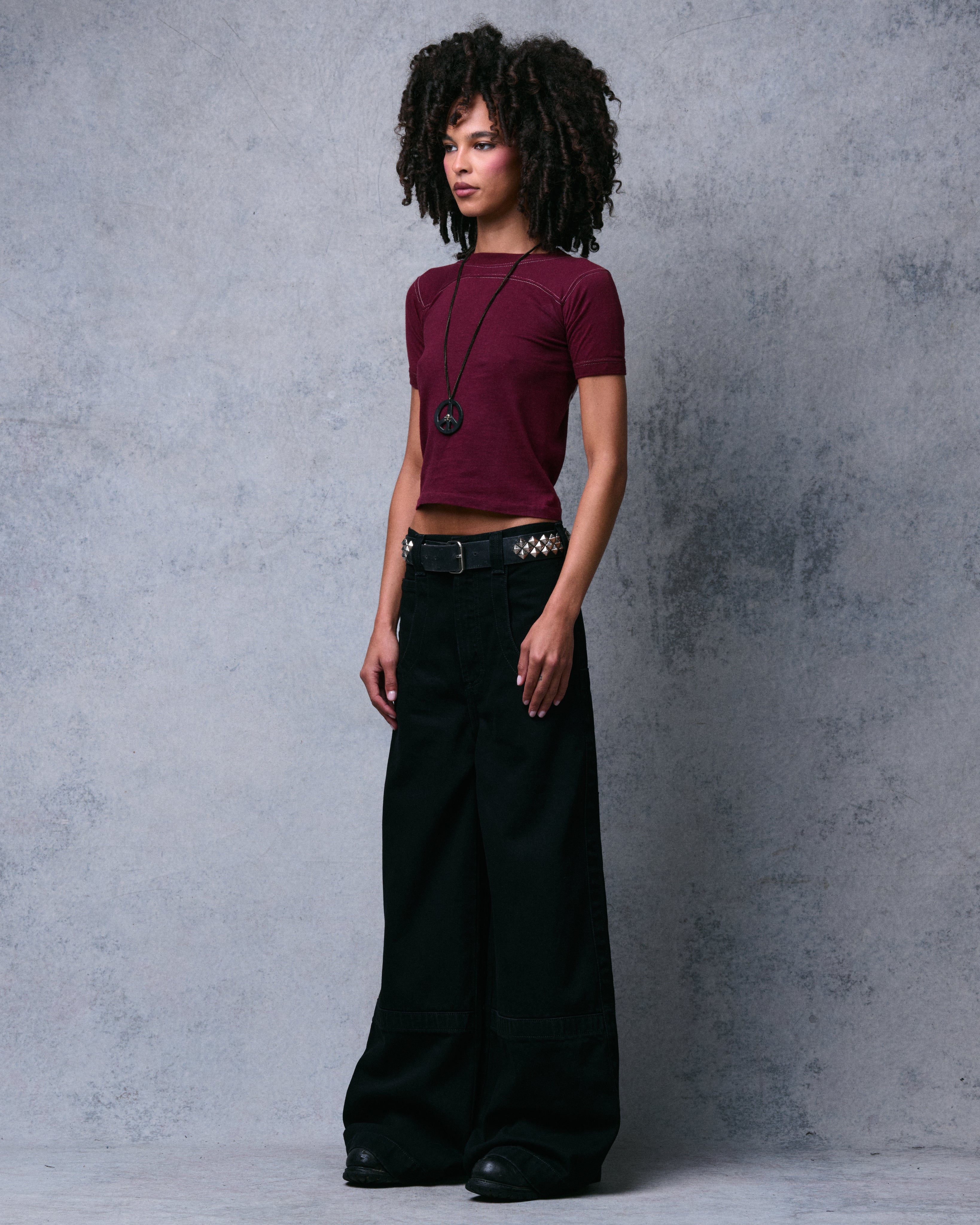The Camilla Jeans. 27” Wide Leg. Jet Black. – JNCO Los Angeles