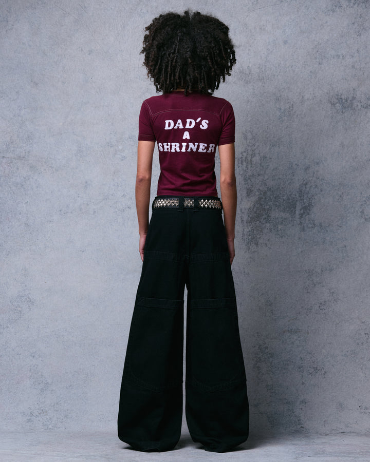 The Camilla Jeans. 27”. Jet Black.